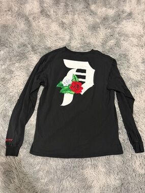 Primitive Skateboarding Dirty P Graphic T-shirt Large Floral Long Sleeve